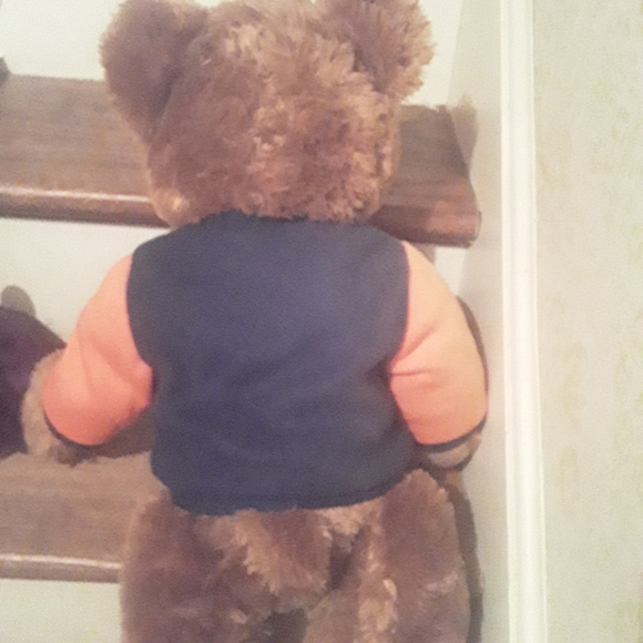 Dave and Busters Large Teddy Bear w4 in Winner - Picture 3 of 3